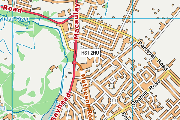 HS1 2HU map - OS VectorMap District (Ordnance Survey) HS1 2HU map - OS VectorMap District (Ordnance Survey)