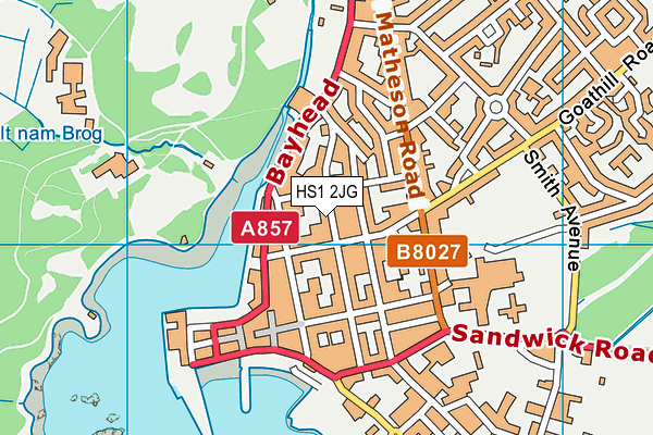 HS1 2JG map - OS VectorMap District (Ordnance Survey) HS1 2JG map - OS VectorMap District (Ordnance Survey)