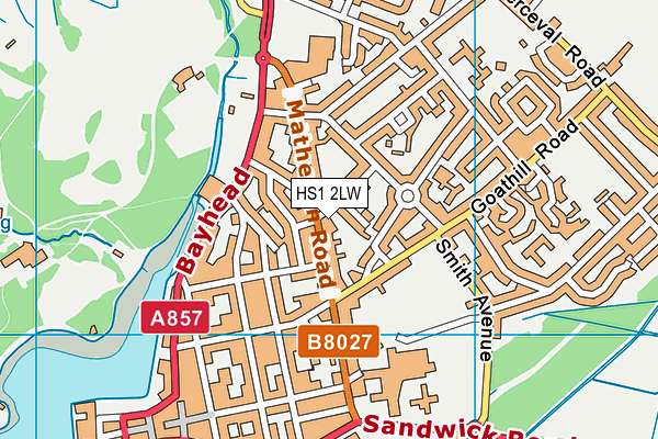 HS1 2LW map - OS VectorMap District (Ordnance Survey) HS1 2LW map - OS VectorMap District (Ordnance Survey)