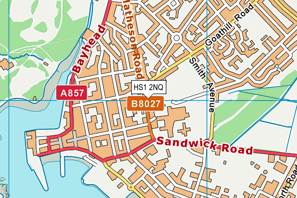 HS1 2NQ map - OS VectorMap District (Ordnance Survey) HS1 2NQ map - OS VectorMap District (Ordnance Survey)