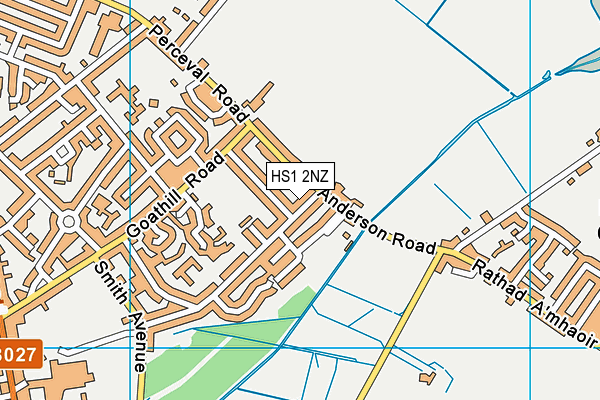 HS1 2NZ map - OS VectorMap District (Ordnance Survey) HS1 2NZ map - OS VectorMap District (Ordnance Survey)
