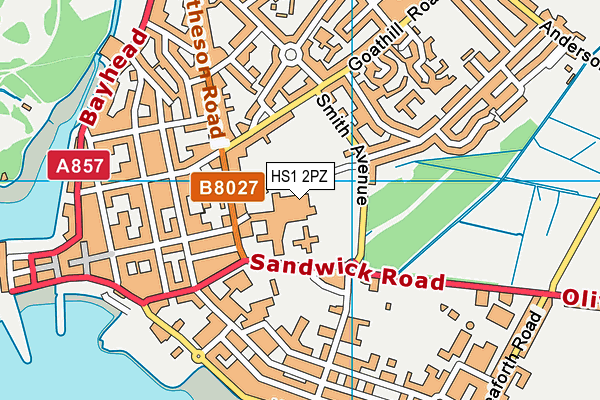 HS1 2PZ map - OS VectorMap District (Ordnance Survey) HS1 2PZ map - OS VectorMap District (Ordnance Survey)