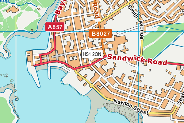 HS1 2QN map - OS VectorMap District (Ordnance Survey) HS1 2QN map - OS VectorMap District (Ordnance Survey)
