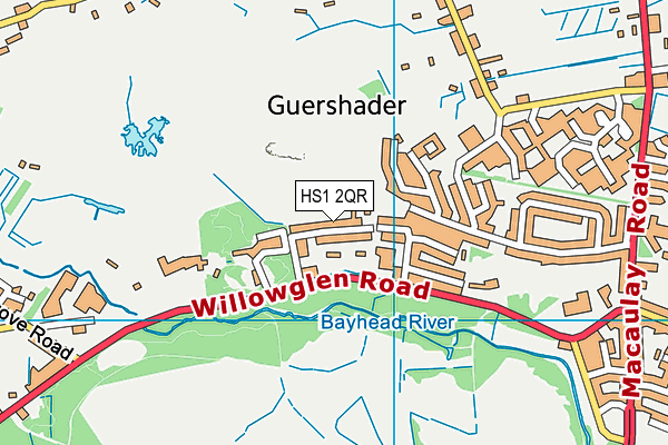 HS1 2QR map - OS VectorMap District (Ordnance Survey) HS1 2QR map - OS VectorMap District (Ordnance Survey)