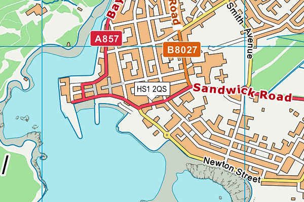 HS1 2QS map - OS VectorMap District (Ordnance Survey) HS1 2QS map - OS VectorMap District (Ordnance Survey)