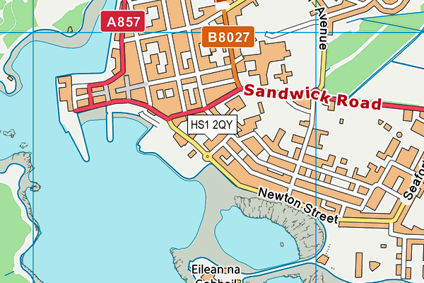 HS1 2QY map - OS VectorMap District (Ordnance Survey) HS1 2QY map - OS VectorMap District (Ordnance Survey)