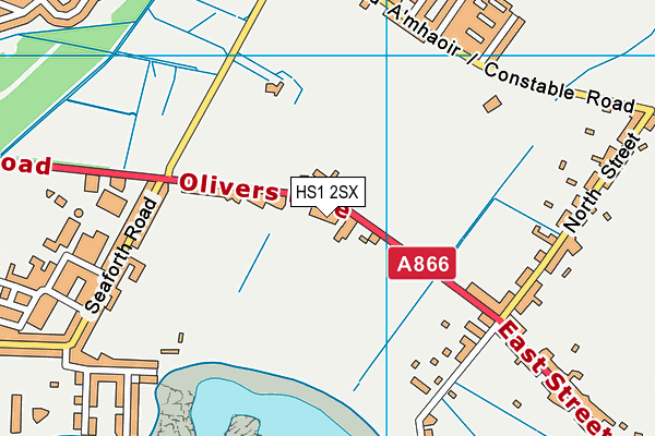 HS1 2SX map - OS VectorMap District (Ordnance Survey) HS1 2SX map - OS VectorMap District (Ordnance Survey)