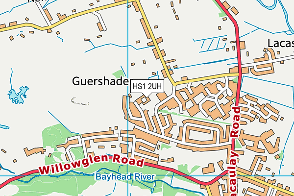 HS1 2UH map - OS VectorMap District (Ordnance Survey) HS1 2UH map - OS VectorMap District (Ordnance Survey)