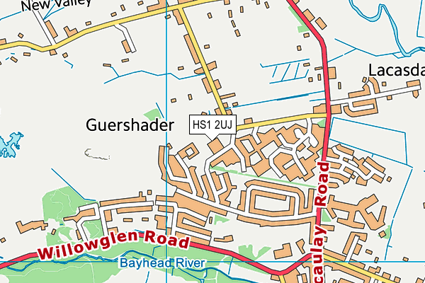 HS1 2UJ map - OS VectorMap District (Ordnance Survey) HS1 2UJ map - OS VectorMap District (Ordnance Survey)