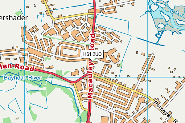 HS1 2UQ map - OS VectorMap District (Ordnance Survey) HS1 2UQ map - OS VectorMap District (Ordnance Survey)