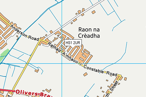 HS1 2UR map - OS VectorMap District (Ordnance Survey) HS1 2UR map - OS VectorMap District (Ordnance Survey)