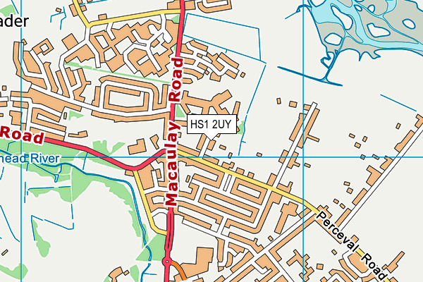 HS1 2UY map - OS VectorMap District (Ordnance Survey) HS1 2UY map - OS VectorMap District (Ordnance Survey)