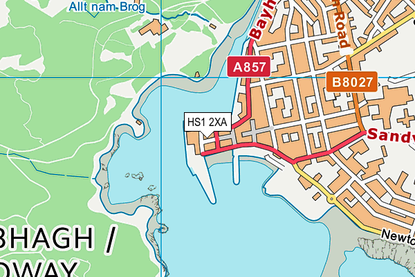 HS1 2XA map - OS VectorMap District (Ordnance Survey) HS1 2XA map - OS VectorMap District (Ordnance Survey)