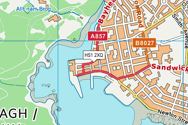 HS1 2XQ map - OS VectorMap District (Ordnance Survey) HS1 2XQ map - OS VectorMap District (Ordnance Survey)