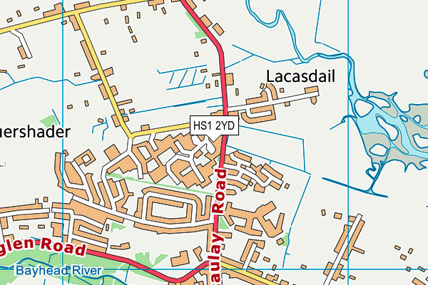 HS1 2YD map - OS VectorMap District (Ordnance Survey) HS1 2YD map - OS VectorMap District (Ordnance Survey)