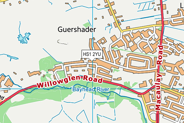 HS1 2YU map - OS VectorMap District (Ordnance Survey) HS1 2YU map - OS VectorMap District (Ordnance Survey)