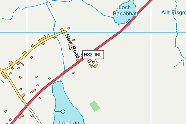 HS2 0RL map - OS VectorMap District (Ordnance Survey) HS2 0RL map - OS VectorMap District (Ordnance Survey)