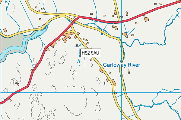 HS2 9AU map - OS VectorMap District (Ordnance Survey) HS2 9AU map - OS VectorMap District (Ordnance Survey)