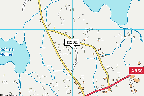 HS2 9BJ map - OS VectorMap District (Ordnance Survey)