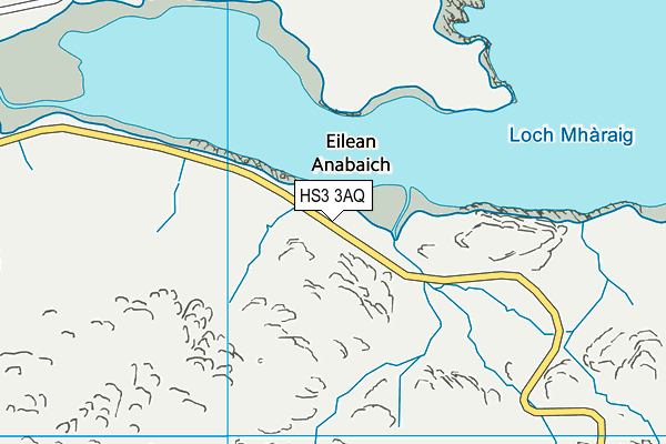 HS3 3AQ map - OS VectorMap District (Ordnance Survey) HS3 3AQ map - OS VectorMap District (Ordnance Survey)