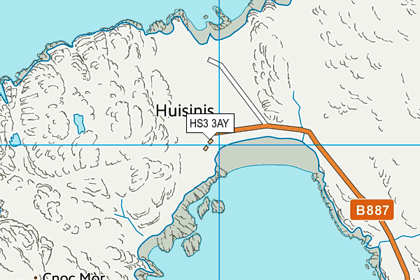 HS3 3AY map - OS VectorMap District (Ordnance Survey) HS3 3AY map - OS VectorMap District (Ordnance Survey)