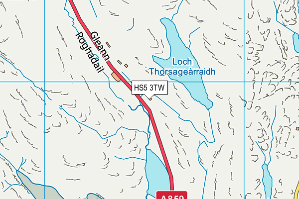 HS5 3TW map - OS VectorMap District (Ordnance Survey) HS5 3TW map - OS VectorMap District (Ordnance Survey)
