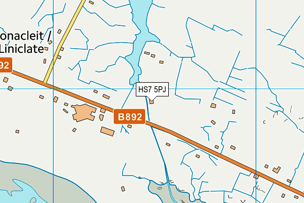 HS7 5PJ map - OS VectorMap District (Ordnance Survey) HS7 5PJ map - OS VectorMap District (Ordnance Survey)