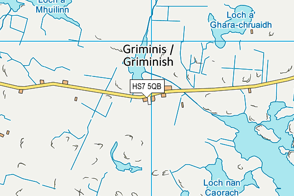 HS7 5QB map - OS VectorMap District (Ordnance Survey) HS7 5QB map - OS VectorMap District (Ordnance Survey)