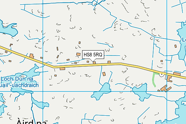HS8 5RQ map - OS VectorMap District (Ordnance Survey) HS8 5RQ map - OS VectorMap District (Ordnance Survey)