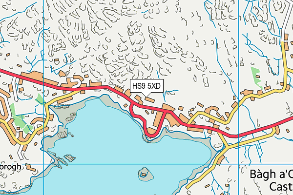 HS9 5XD map - OS VectorMap District (Ordnance Survey) HS9 5XD map - OS VectorMap District (Ordnance Survey)