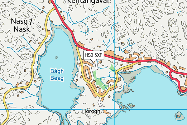 HS9 5XF map - OS VectorMap District (Ordnance Survey) HS9 5XF map - OS VectorMap District (Ordnance Survey)