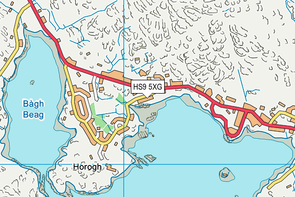 HS9 5XG map - OS VectorMap District (Ordnance Survey) HS9 5XG map - OS VectorMap District (Ordnance Survey)