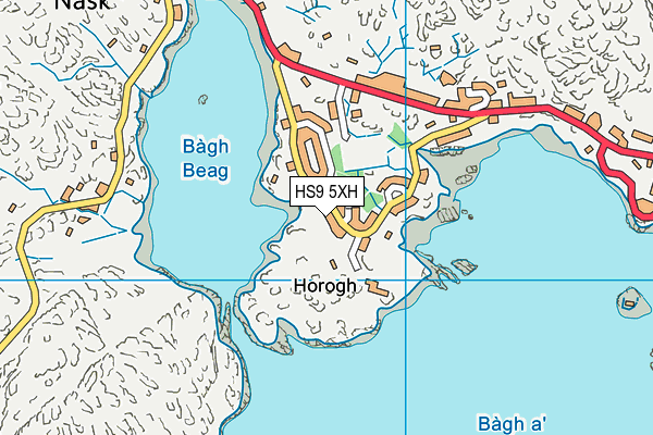 HS9 5XH map - OS VectorMap District (Ordnance Survey) HS9 5XH map - OS VectorMap District (Ordnance Survey)