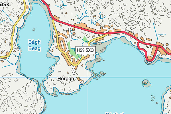 HS9 5XQ map - OS VectorMap District (Ordnance Survey) HS9 5XQ map - OS VectorMap District (Ordnance Survey)