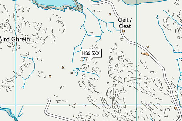 HS9 5XX map - OS VectorMap District (Ordnance Survey) HS9 5XX map - OS VectorMap District (Ordnance Survey)
