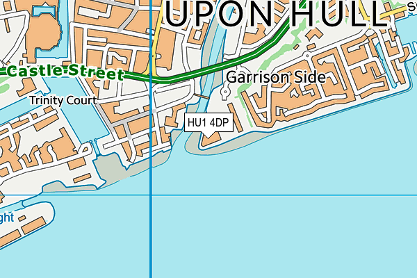 HU1 4DP map - OS VectorMap District (Ordnance Survey) HU1 4DP map - OS VectorMap District (Ordnance Survey)