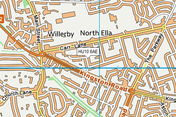 HU10 6AE map - OS VectorMap District (Ordnance Survey) HU10 6AE map - OS VectorMap District (Ordnance Survey)