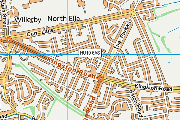 HU10 6AS map - OS VectorMap District (Ordnance Survey) HU10 6AS map - OS VectorMap District (Ordnance Survey)
