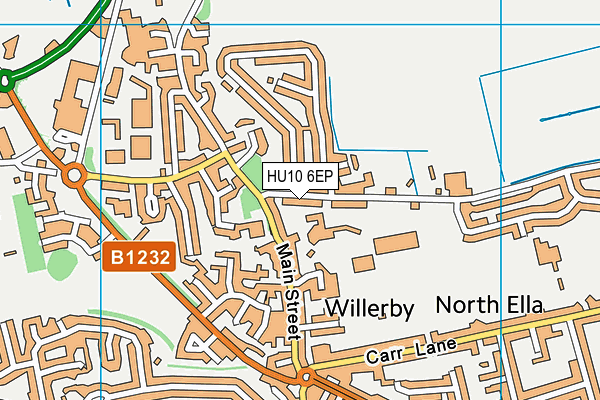 HU10 6EP map - OS VectorMap District (Ordnance Survey) HU10 6EP map - OS VectorMap District (Ordnance Survey)