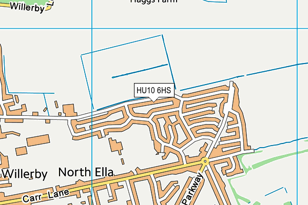 HU10 6HS map - OS VectorMap District (Ordnance Survey) HU10 6HS map - OS VectorMap District (Ordnance Survey)