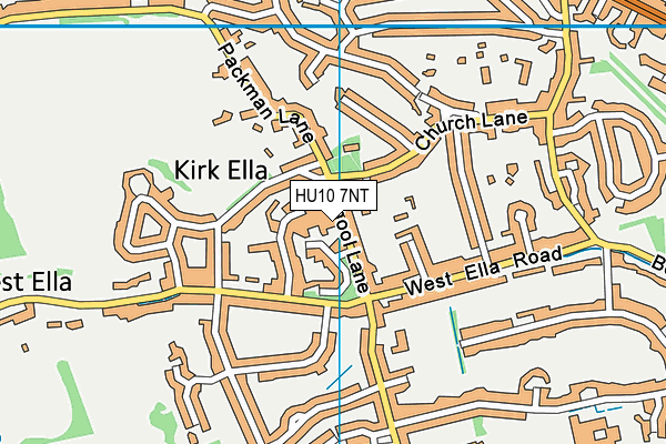 HU10 7NT map - OS VectorMap District (Ordnance Survey) HU10 7NT map - OS VectorMap District (Ordnance Survey)