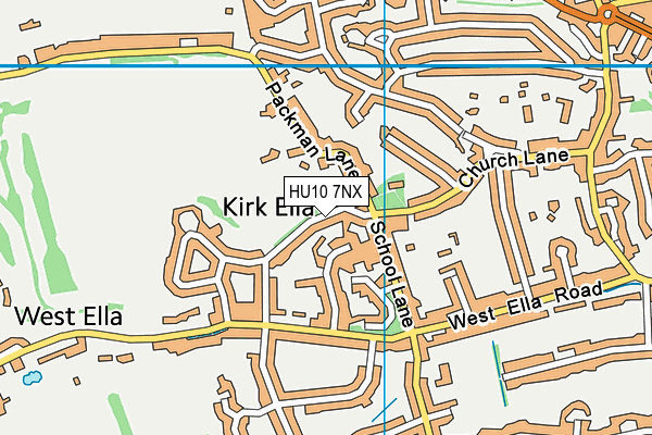 HU10 7NX map - OS VectorMap District (Ordnance Survey) HU10 7NX map - OS VectorMap District (Ordnance Survey)
