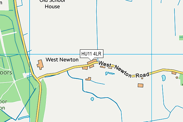 HU11 4LR map - OS VectorMap District (Ordnance Survey) HU11 4LR map - OS VectorMap District (Ordnance Survey)