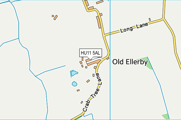 HU11 5AL map - OS VectorMap District (Ordnance Survey) HU11 5AL map - OS VectorMap District (Ordnance Survey)