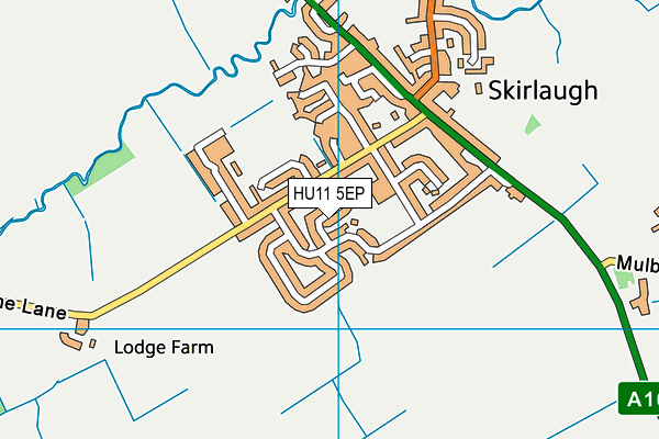 HU11 5EP map - OS VectorMap District (Ordnance Survey) HU11 5EP map - OS VectorMap District (Ordnance Survey)