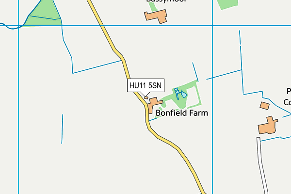HU11 5SN map - OS VectorMap District (Ordnance Survey) HU11 5SN map - OS VectorMap District (Ordnance Survey)