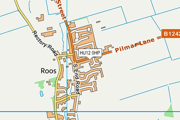 HU12 0HP map - OS VectorMap District (Ordnance Survey) HU12 0HP map - OS VectorMap District (Ordnance Survey)