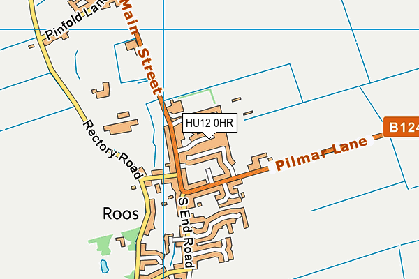 HU12 0HR map - OS VectorMap District (Ordnance Survey) HU12 0HR map - OS VectorMap District (Ordnance Survey)