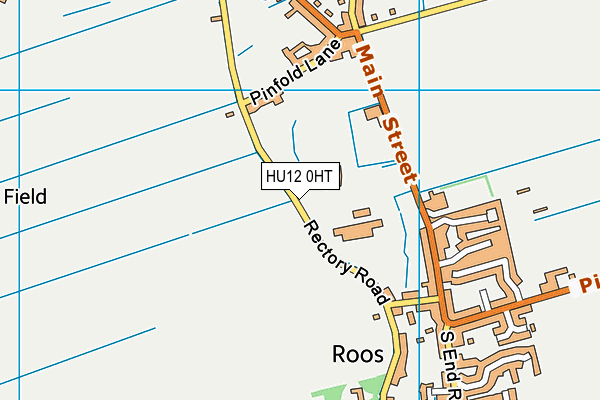 HU12 0HT map - OS VectorMap District (Ordnance Survey) HU12 0HT map - OS VectorMap District (Ordnance Survey)