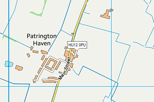 HU12 0PU map - OS VectorMap District (Ordnance Survey) HU12 0PU map - OS VectorMap District (Ordnance Survey)